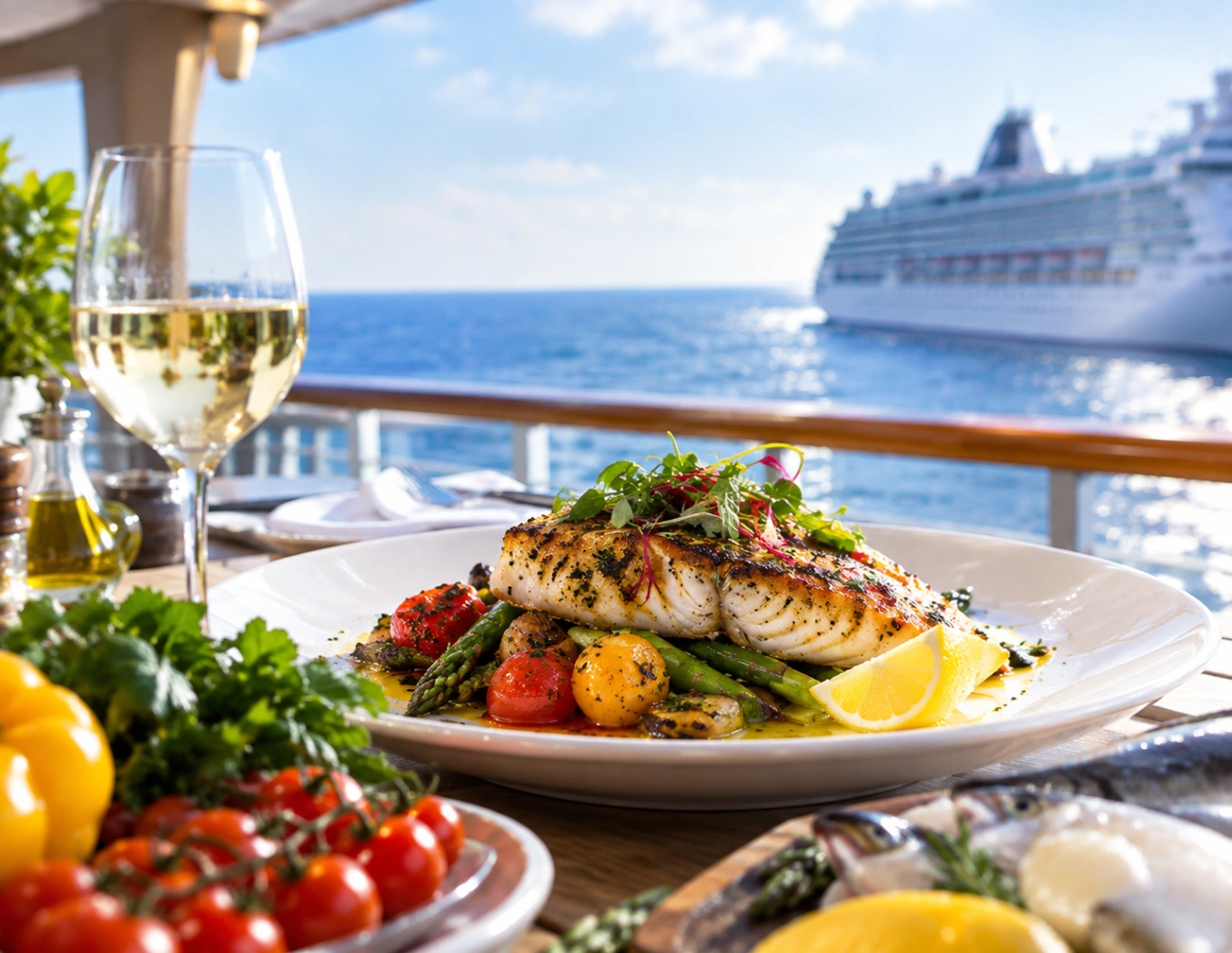 Provisions supplied to cruise ships